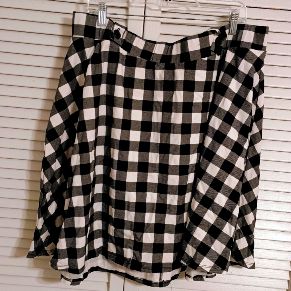 Plus Size 3x Suspender Skirt